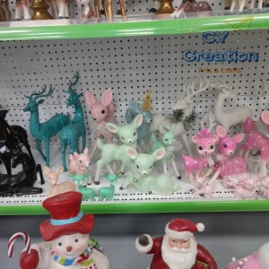 High Quality Home Decoration Craft Deer Statue Home Decoration Resin Christmas Elk Ornament