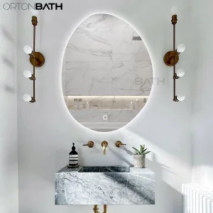 Oval Adjustable Mirror