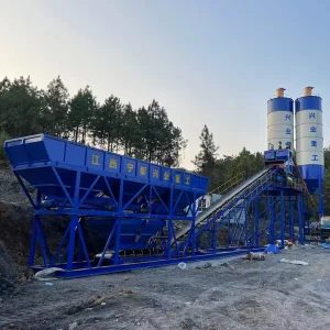 Brick Making Machinery Precast Concrete Mixer Machines Hzs90 Concrete Batching Plant Price