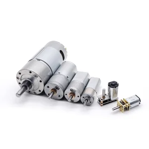 Mini Dc 12v 24v Brushed Electric Dc Gear Motor