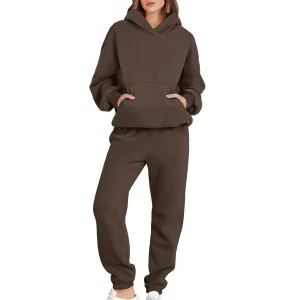 Customizable Casual Men's Track Suit 2-Piece Set Breathable Windproof Quick-Dry Polyester/Cotton Fleece Oversized Fit Custom