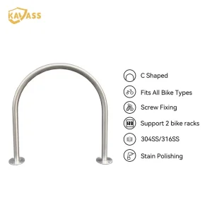 China KAVASS C-Shaped Hoop Bike Rack