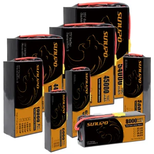 300wh/Kg Solid State Battery 66000mAh 44000mAh 22000mAh 12s 15c 25c Drone Battery Lipo Pack Well-Performance in Low Temperature