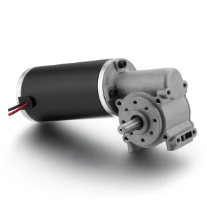 Max Load 70kg 12V 24V ZYT Speed Reducer Wheelchair Brushed Dc Worm Geared Motor