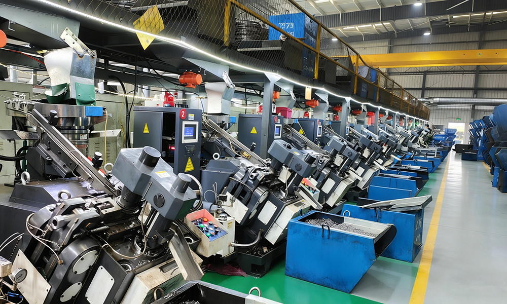 Sinsun high-speed screw production line achieving 36,000 tons annual output