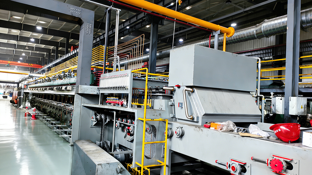 Sinsun controlled atmosphere heat treatment process for fastener hardness consistency
