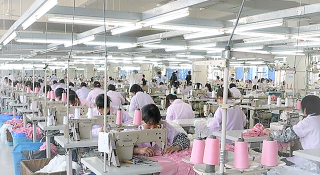 SLO Fashion Factory Production Line — Womenswear Manufacturing Shenzhen