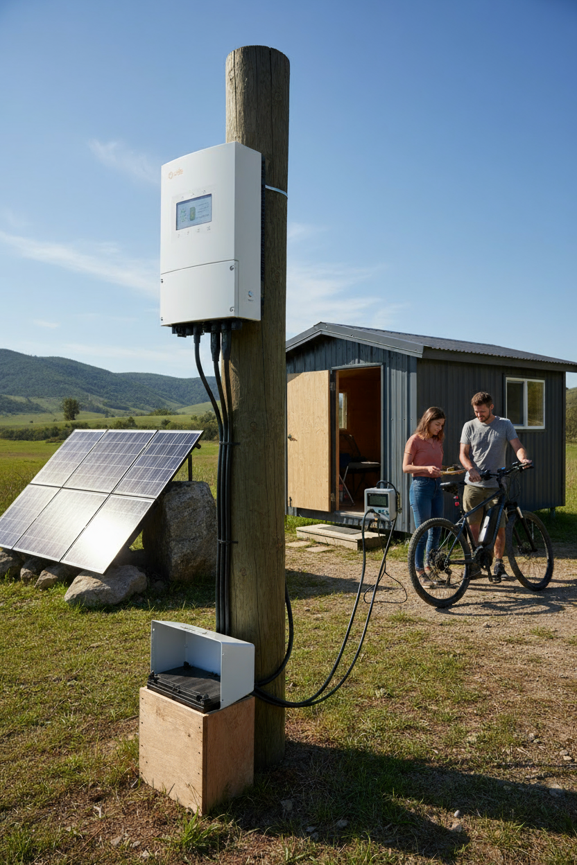 Ecosun High Efficiency 10K-20K Grid Solar Energy System for 550W N Type Polycrystalline Silicon MPPT Controller for Home Use
