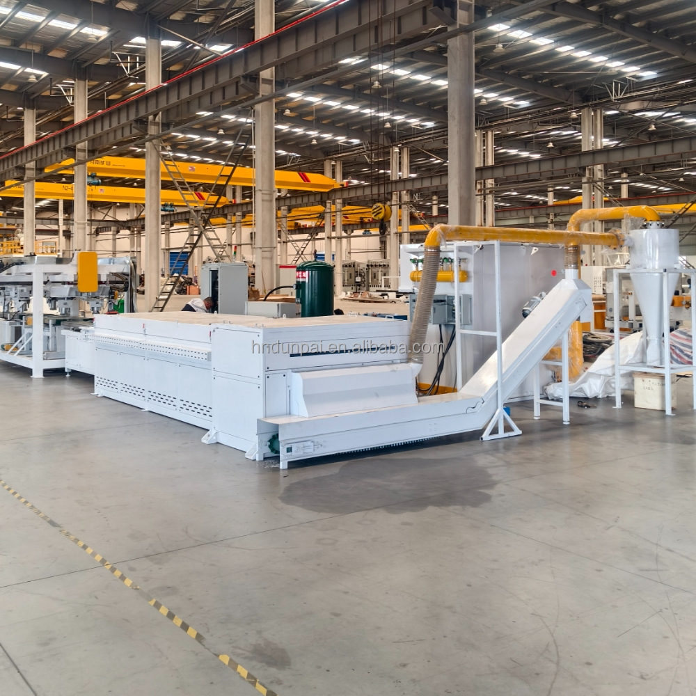 Clean Separation Technology Compact Design Complete Solar Panel Recycling System Monofacial Module Dismantling Project