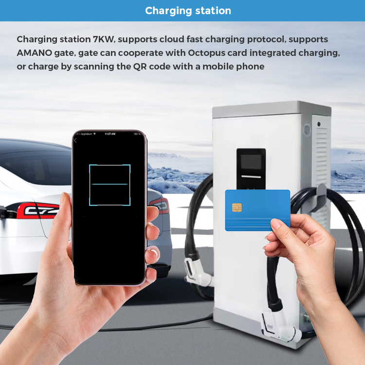 Green Energy EV Charging Station Solutions Solar Power System Combine with Lithium Battery Energy Storage System