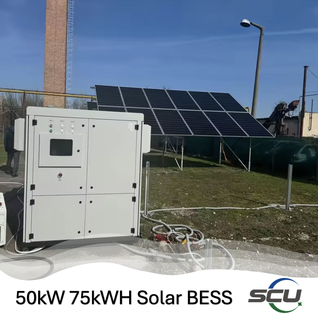 50kw off Grid Solar Power Energy System Project Is Suitable for Parking Lot Charging Station, Industrial and Mining Enterprise