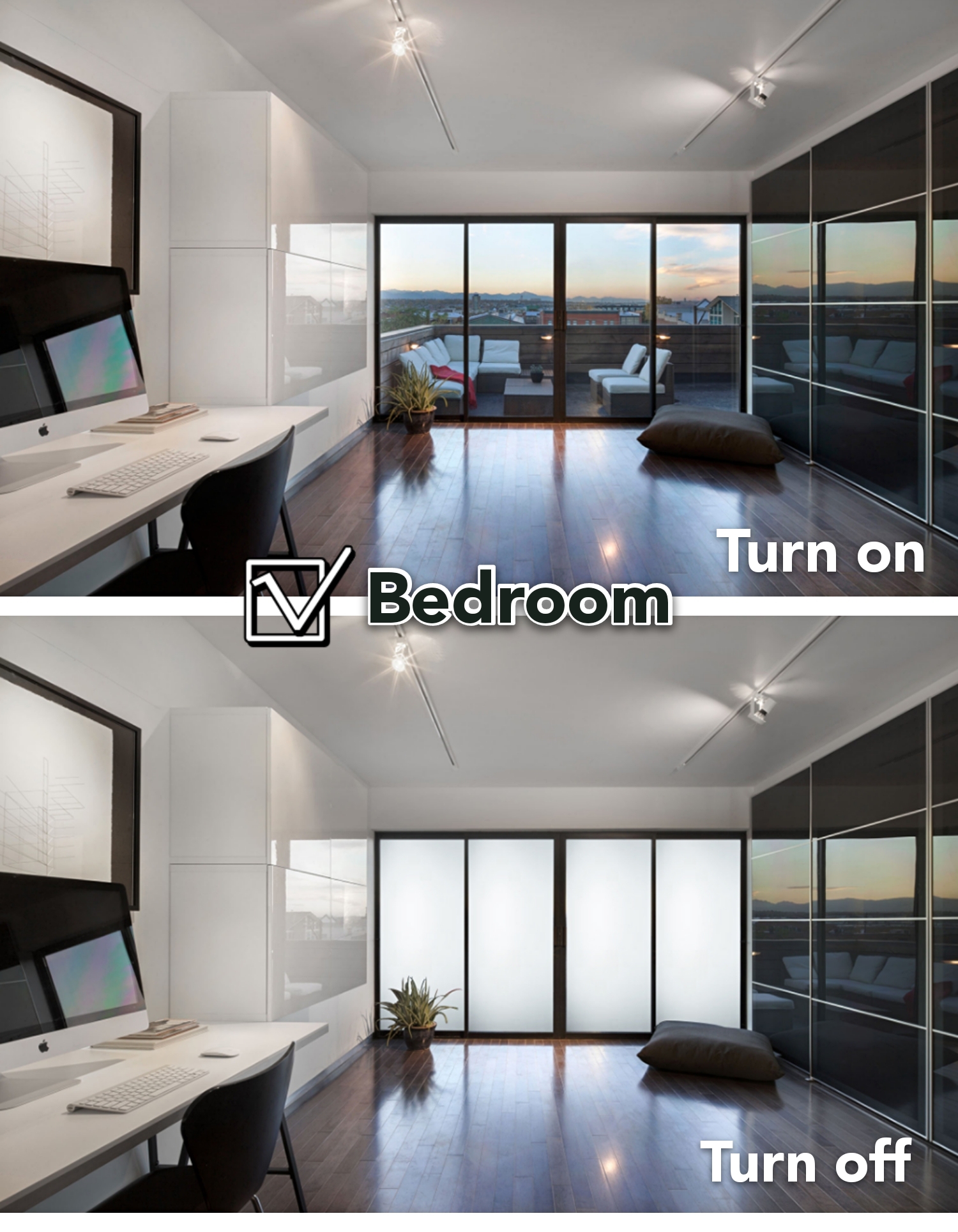 Gaoming Switchable Smart Film Electric Pdlcsmart Solar Film Electric Switchable Smart Film Glass