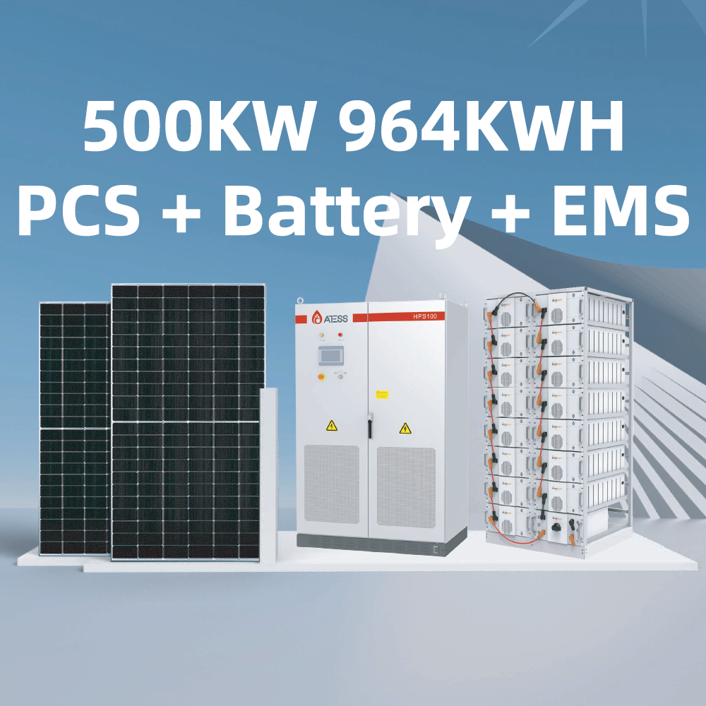 Bluesun 200kW 300kW 500kW on off Grid Solar System 500kw Industrial Solar Power Plant Project with 1mwh Lithium Battery Solution