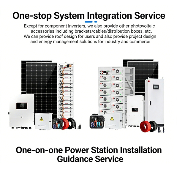 SHENHAUR on Grid Solar Energy System Industrial Commercial Factory Solar Power Project Complete Grid Solar Panel System