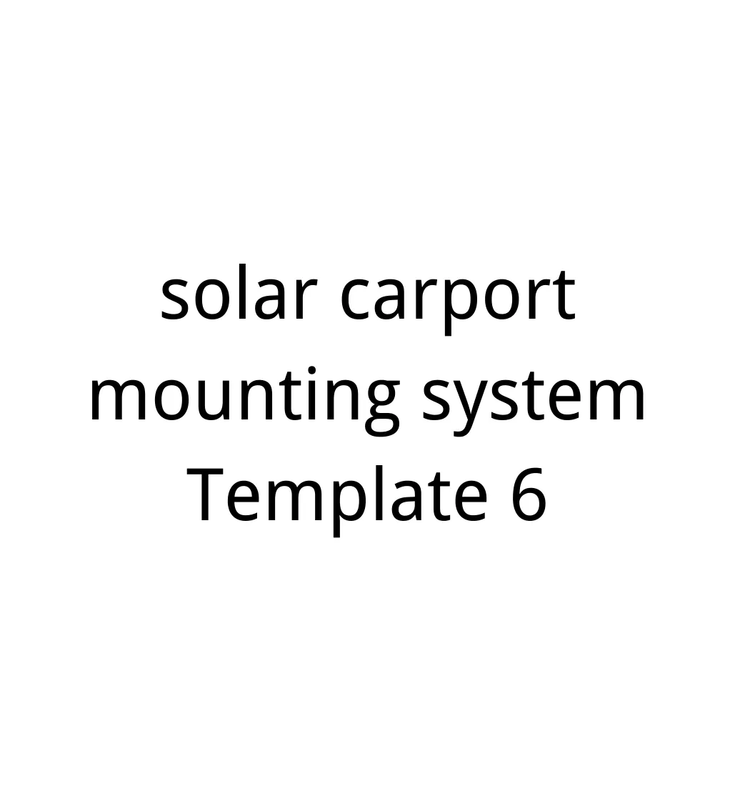 Solar Carport System