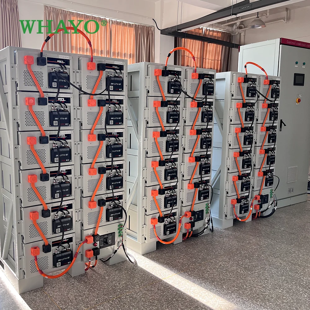 Whayo Industrial Solar Energy System 50kW 100KW Commercial Industrial Three Phase Hybrid Solar Power Plant for Projects Use