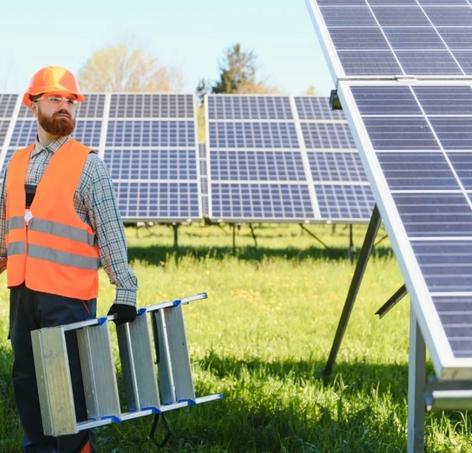 Solar Farm Mounting Structure