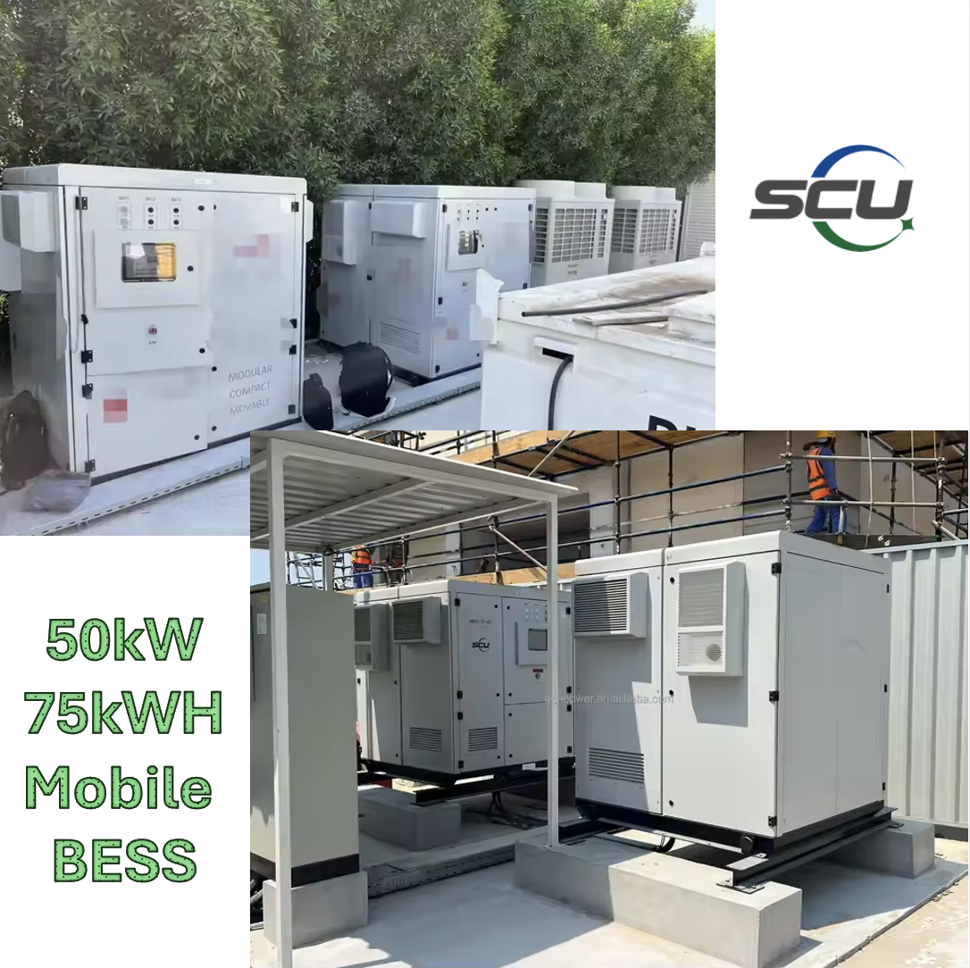 50kw off Grid Solar Power Energy System Project Is Suitable for Parking Lot Charging Station, Industrial and Mining Enterprise