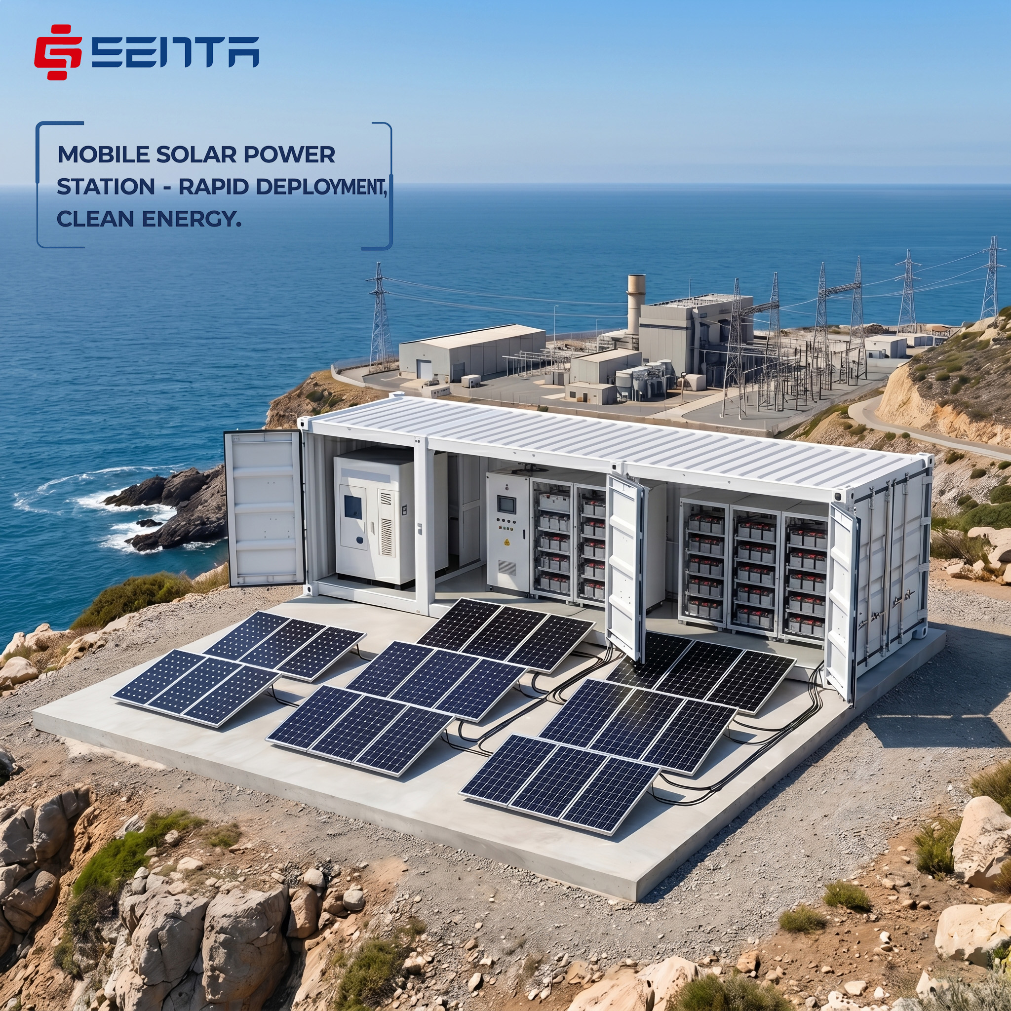 SC40HQ-M-150K430 Turnkey Solar Container System for Disaster Relief Projects with Fast Deployment and Reliable Backup Power