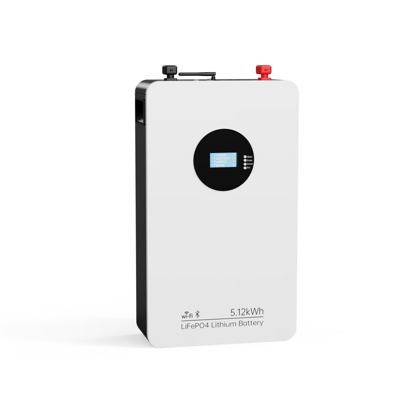 Tower Wall-mounted LiFePO4 5.12KWh 51.2V 200Ah 314Ah Residential Backup Power Solar Energy Storage Battery Pack CAN 10-20KW