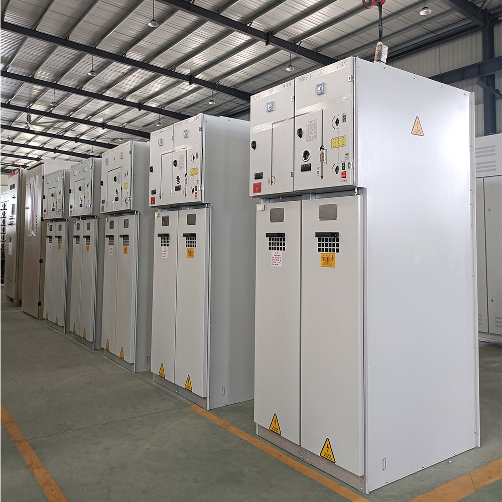 Solar Power Equipment 11kV High Voltage Power Distribution Cabinet Gas Insulated Switchgear Ring Main Unit RMU