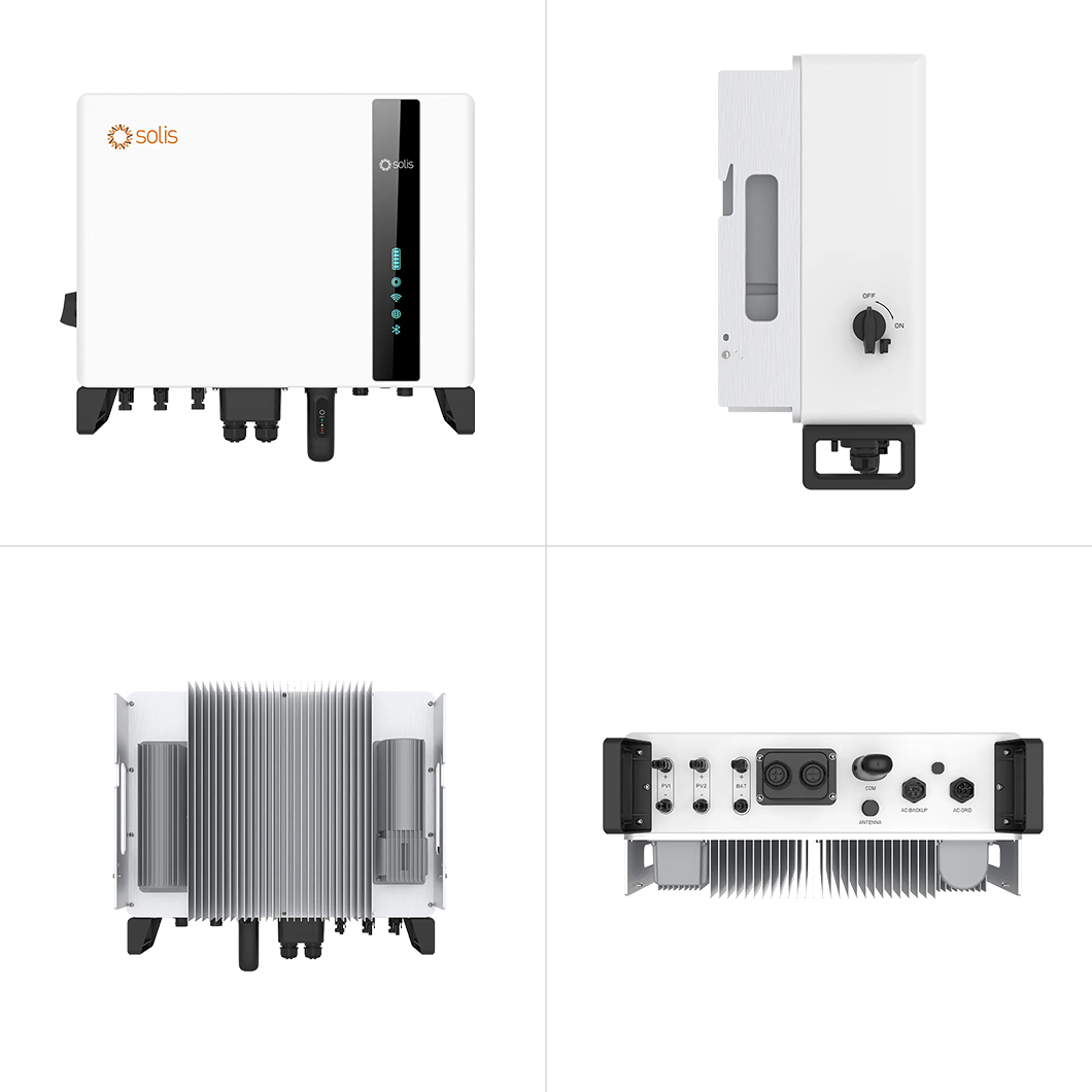 Smart Energy Management 10 kw Hybrid Solar Inverter Solis Solar Hybrid Inverter Complete Set for Sale