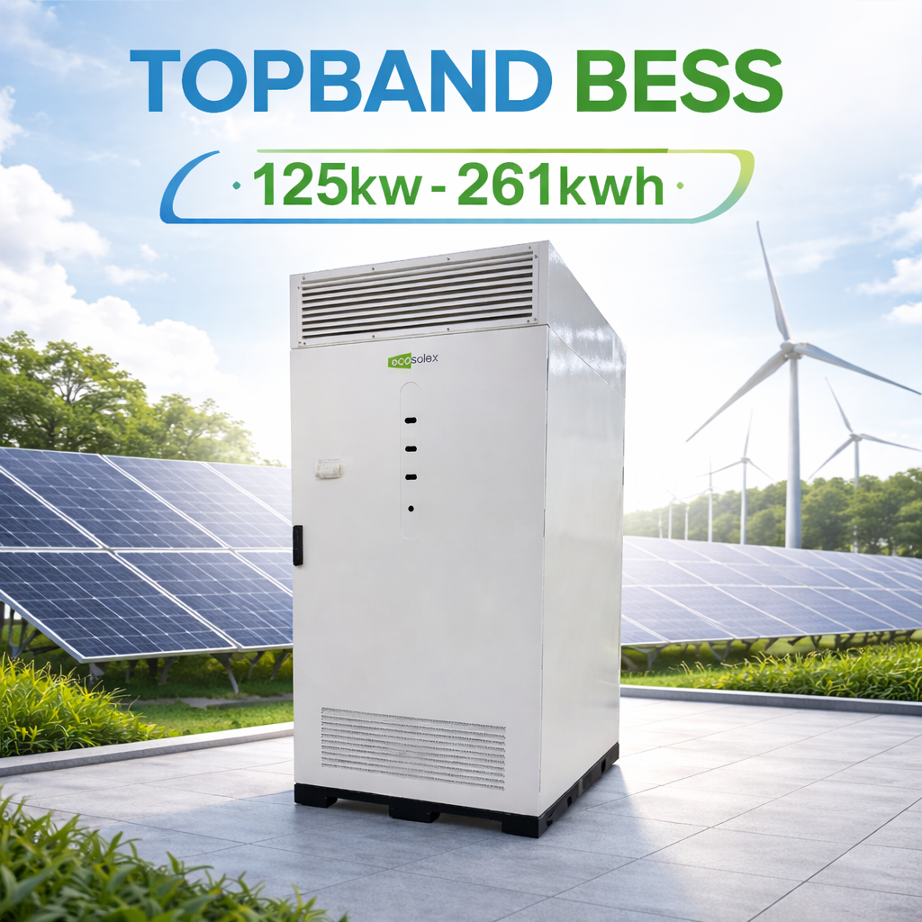 Industrial Park Energy Storage Infrastructure 261kWh Modular BESS Scalable to Multi-MWh