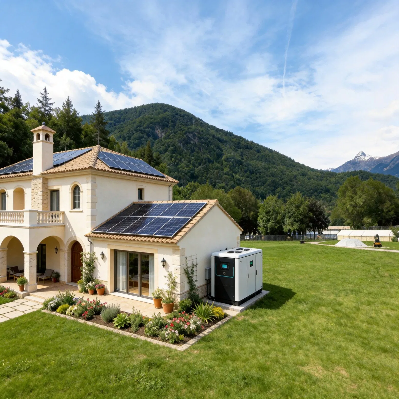 China-Originated Yihai 580W Solar Power Solution with HS Code 85437099