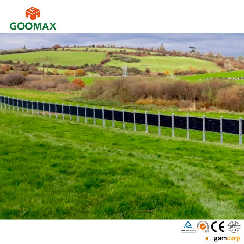 Goomax Advanced Renewable Energy Solutions Solar Fencing System Farm Solar Needs