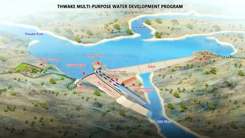 Swak Dam detail