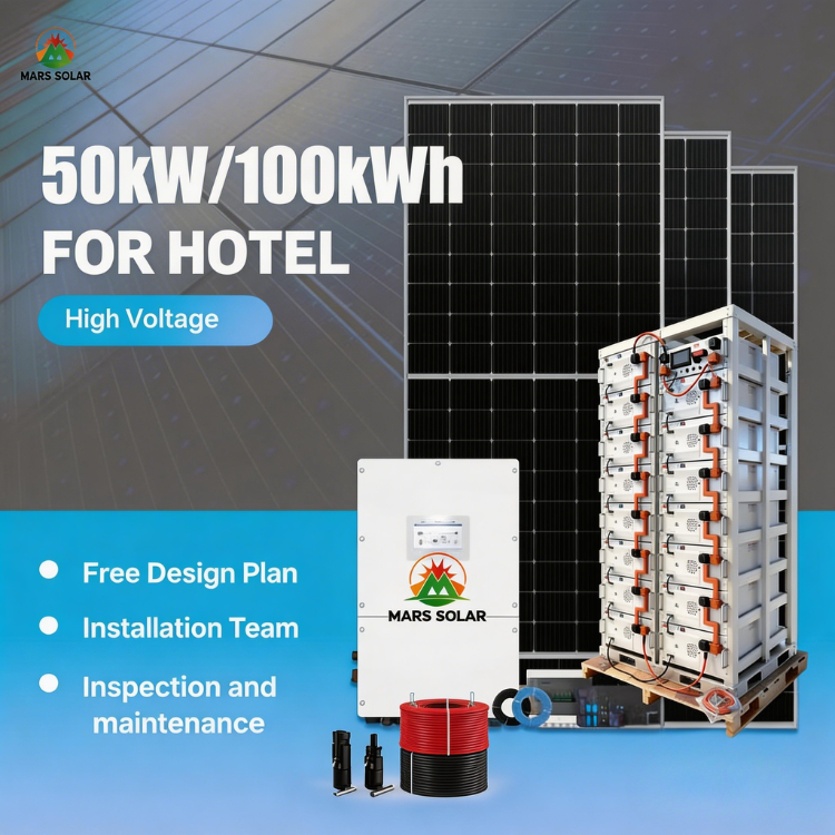 Hotel Use Off-Grid Support &amp; Sustainable Operations with 20 Rooms Covered by Electricity and 24-hour Uninterrupted Power Supply