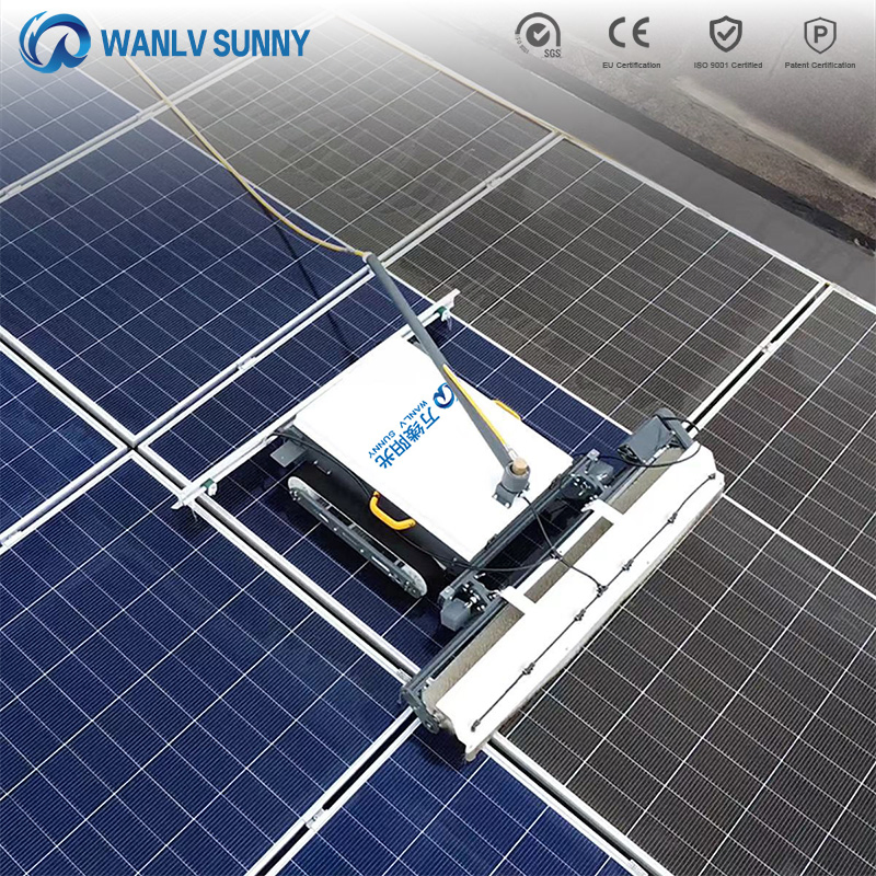 Automated Maintenance Solution for Effective Solar Panel Cleaning Robot