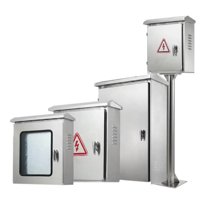 3 Phase Solar Power Electrical Stainless Steel Plastic Waterproof Dustproof Explosion Proof Solar DC 4 Way Distribution