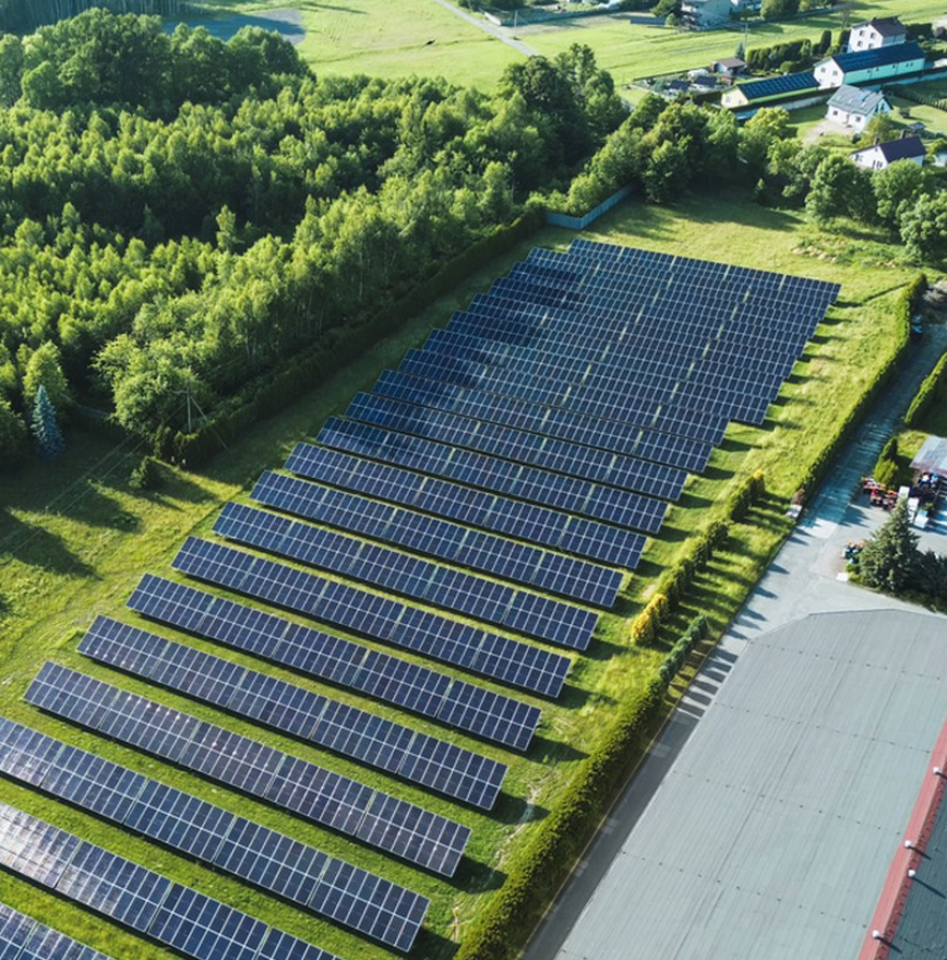 Reliable Solar Energy System Mounting for Large Scale Farms