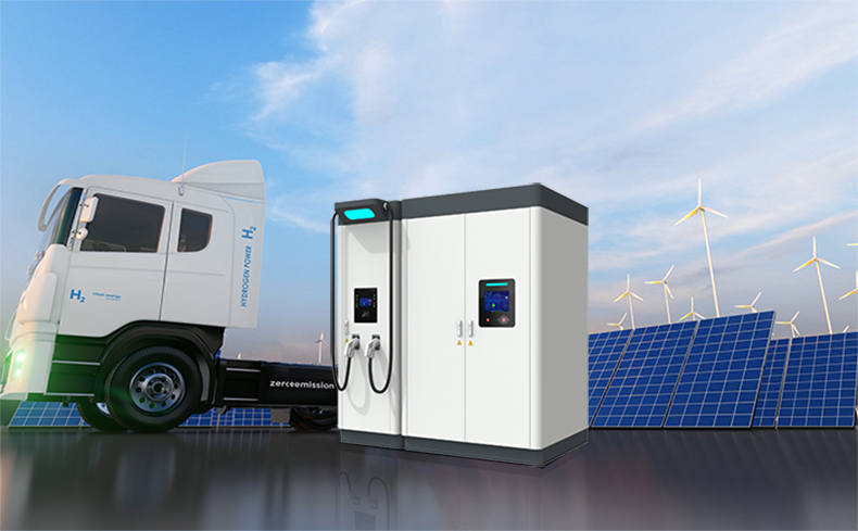 Energy Battery Storage EV Charging Station 240kW with Solar Input