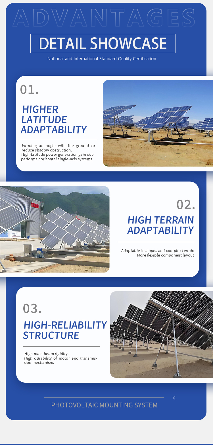 Inclined Single Axis Tracking System 2