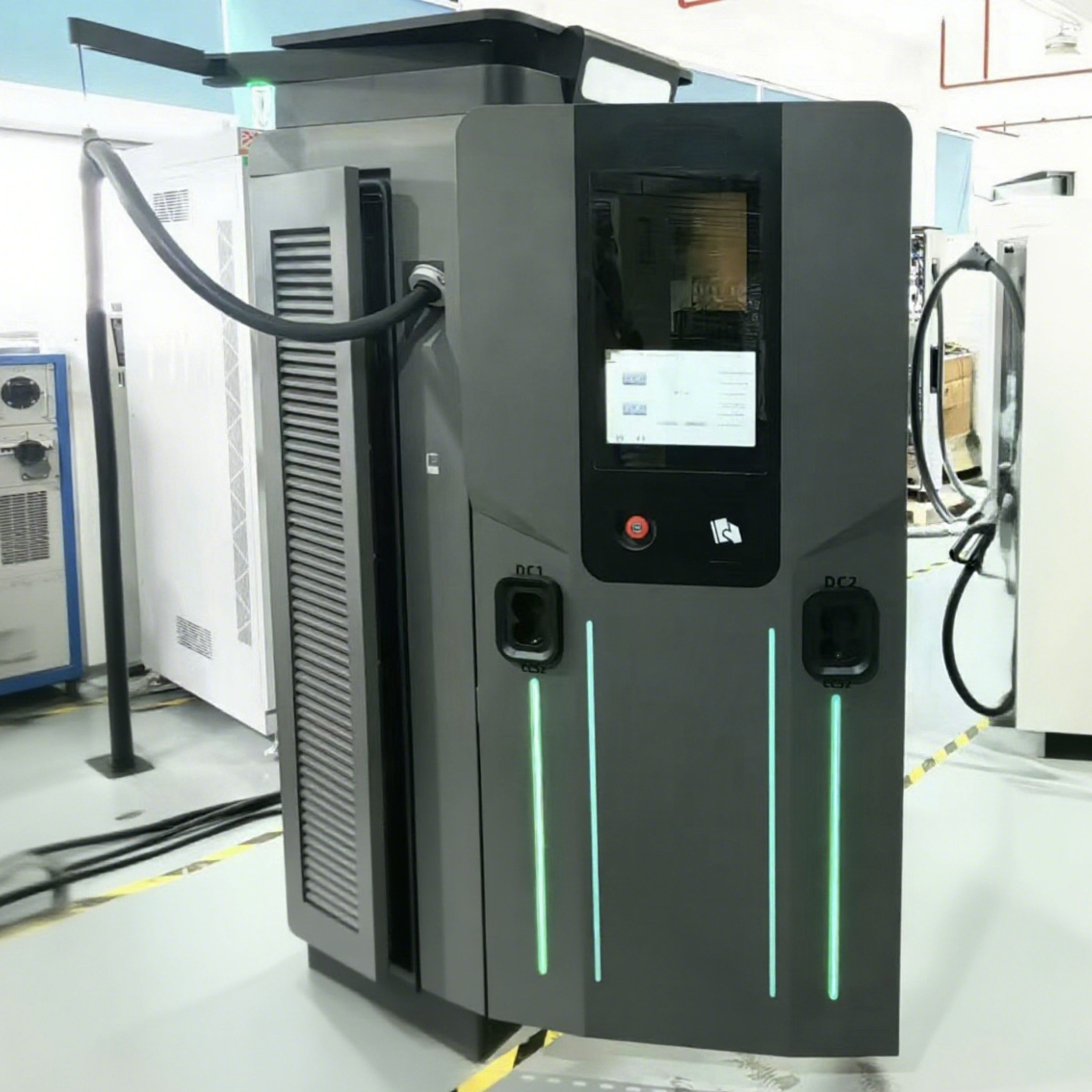 All-in-One Solar Storage Charging Station 120kW 150kW with Battery Integration for Off-Grid Applications Quick Charger for EVs