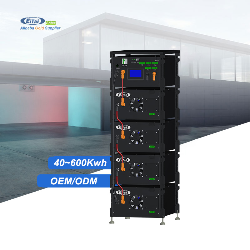 Intelligent Industrial Commercial Hybrid Solar Panels Energy 50Kw 100Kw Complete Kit Power System With Storage Set for Home