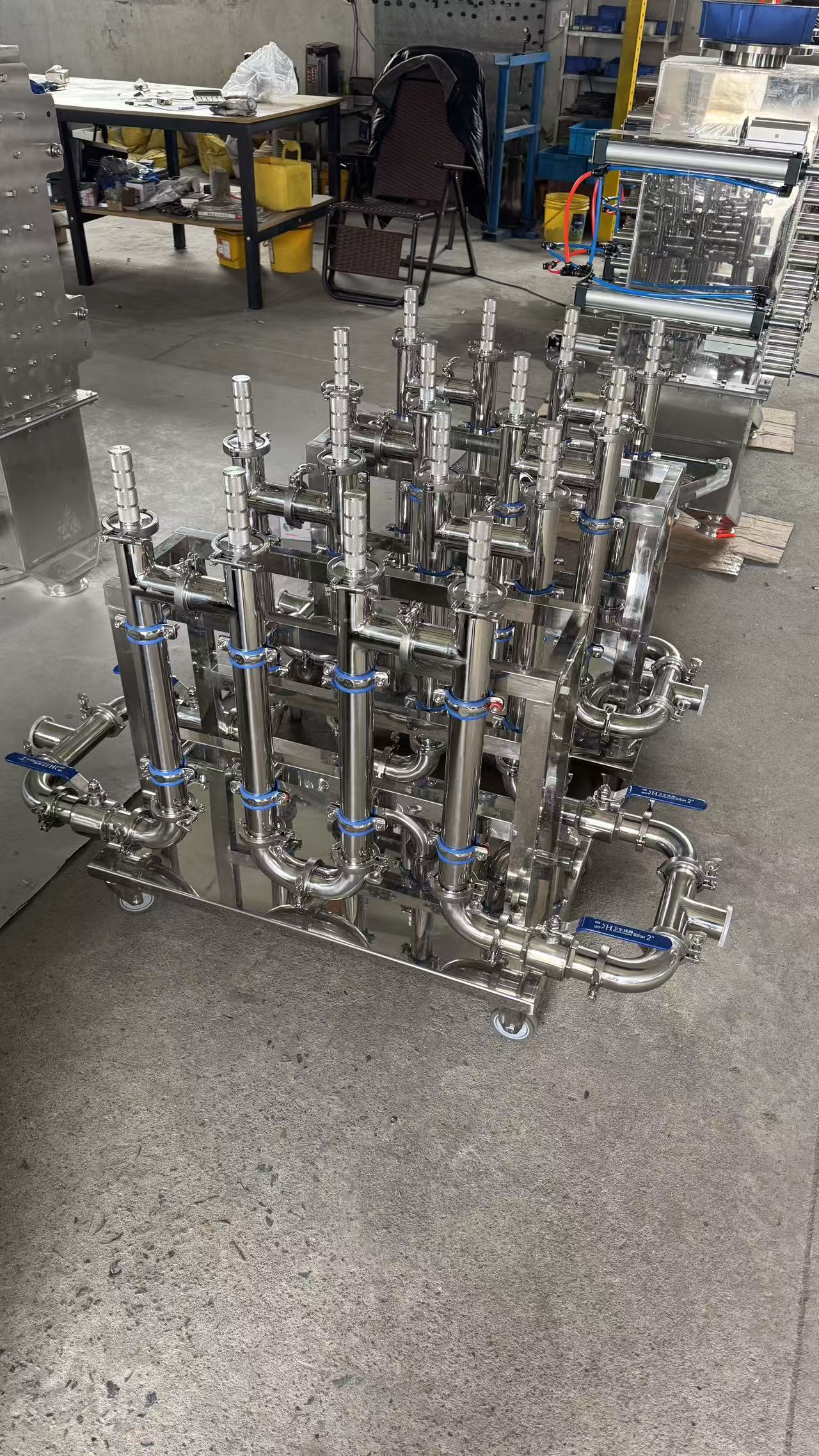 304 Stainless Rolling Magnetic Fluid Cleaner Unit Ferrous Debris Extractor for Machine Oil Processing Systems