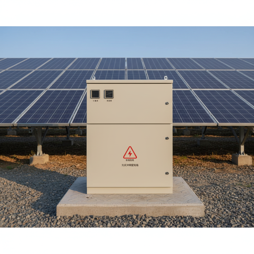 Solar Power 400A 380V Grid-Tie Photovoltaic Distribution Cabinet with Metering IP65 Outdoor