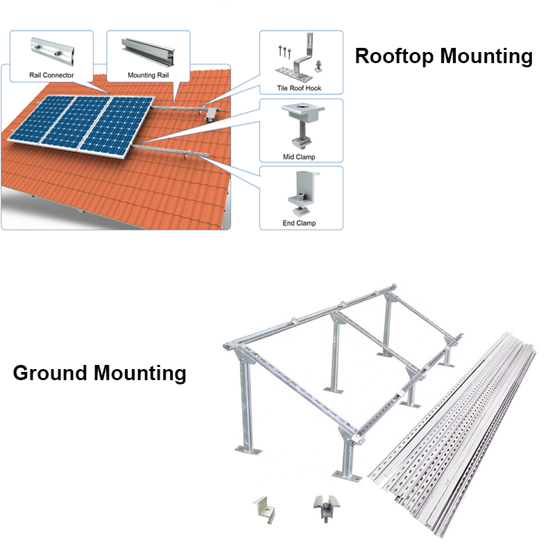 Vmaxpower 50kw on Grid Solar Power System 60KW Solar Panel Generation System 40kva Grid Tie Solar Energy System