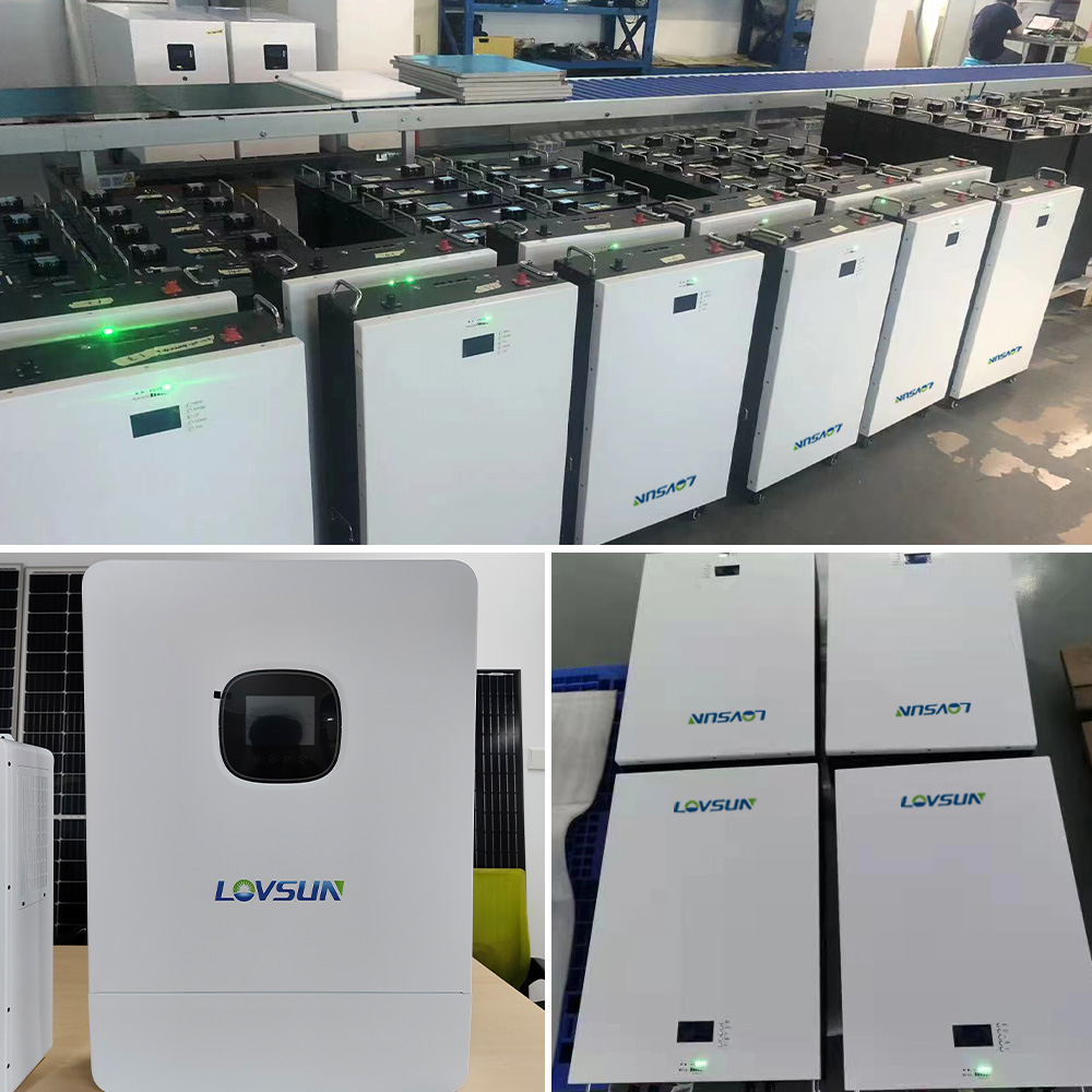 Photovoltaic Solar Energy System 5kW 8kW 10kW 30Kw Hybrid MPPT Lithium Battery Solar Power Kit Home Use EU/US with Solar Panel