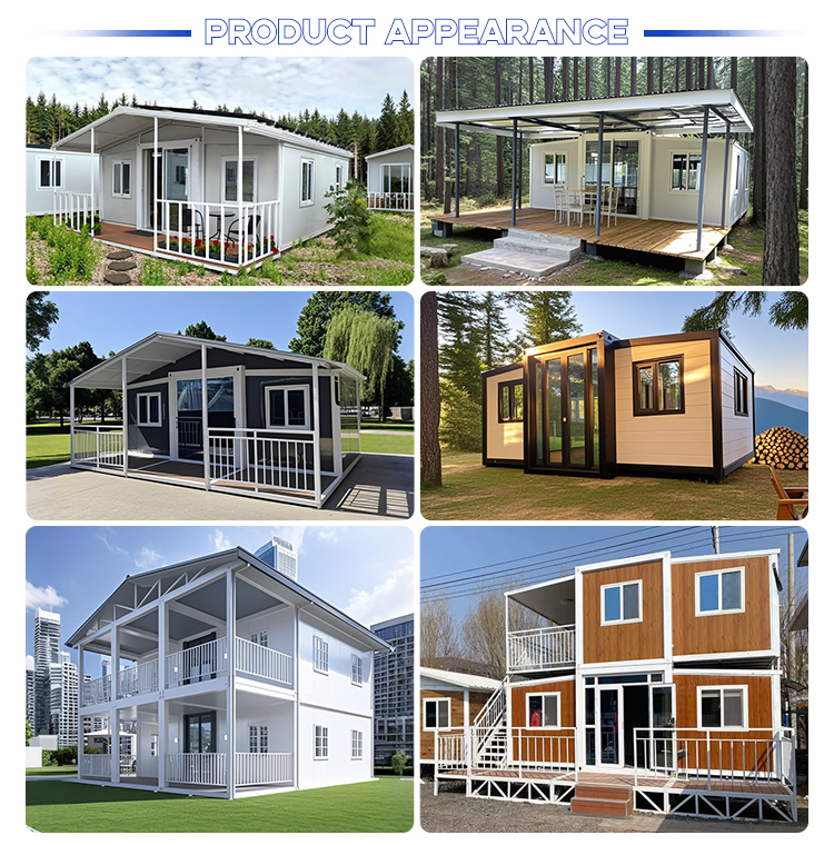 Expandable Container House Mini Mobile Homes Casa Prefabricada Prefab Houses Modern Luxury Modular Home Garden House Outdoor