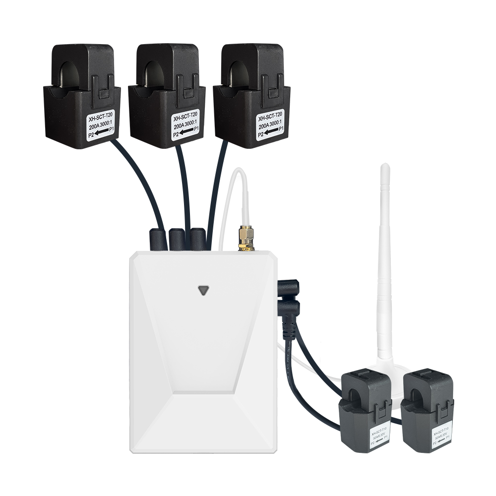 Tuya Smart Energy Meter WiFi Three Phase Bi-directional Measurement For Solar Power System Smart Power Analyzer Multi-Circuit