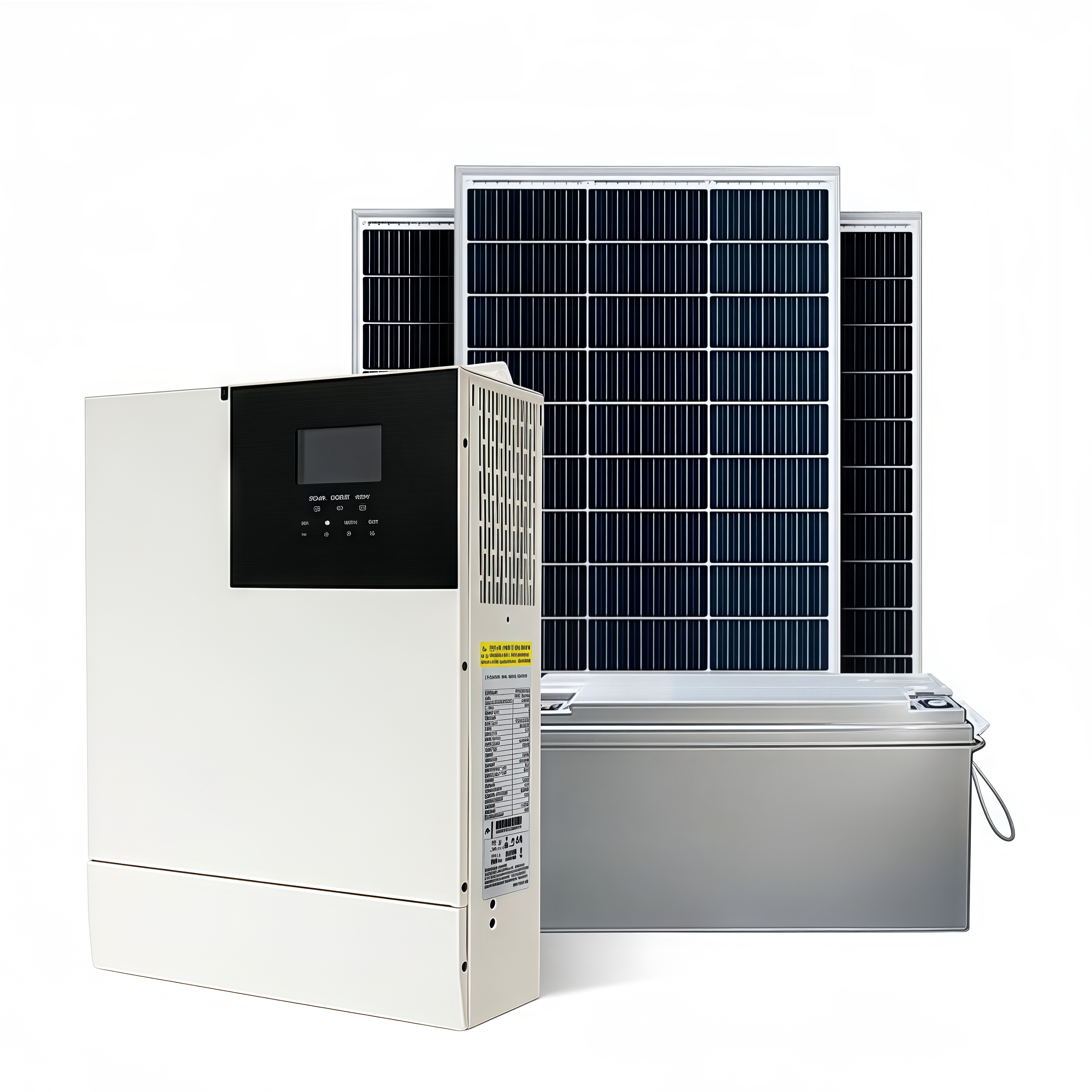 High Efficiency Cost-effective Full Set 12KW 15KW 16KW 18KW 20KW Hybrid Grid-connected Solar System