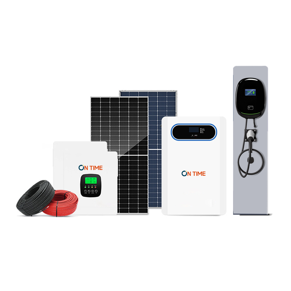 11kw Portable Ev Charger Solar Energy System 30Kw 30 Kw 50Kw 100Kw 20Kw All in One Solar Power Panel Ground Mounting System Kit