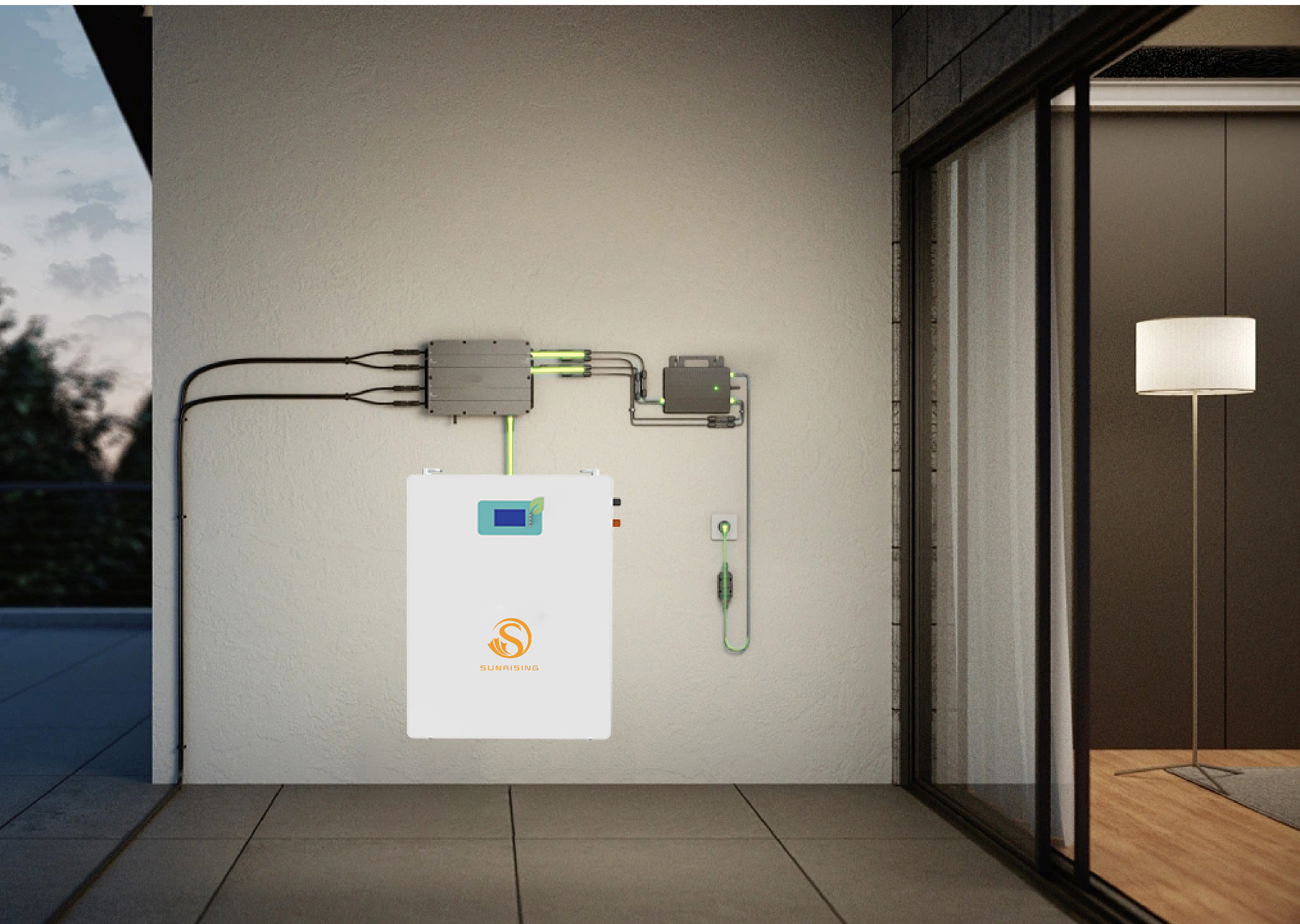 50KW 100KW 120KW 150KW Industrial Commercial Power Set Complete Hybrid Solar Energy System