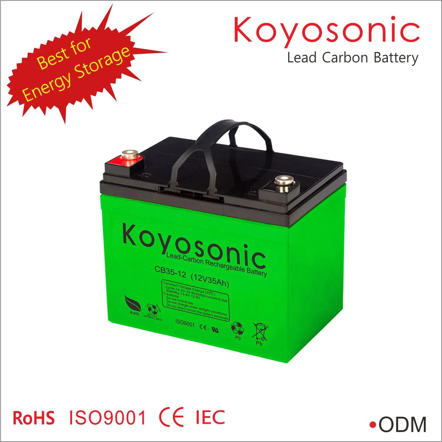 Smart Grid Battery Storage Solution Rapid Charge Lead Carbon Battery 2V 1500ah
