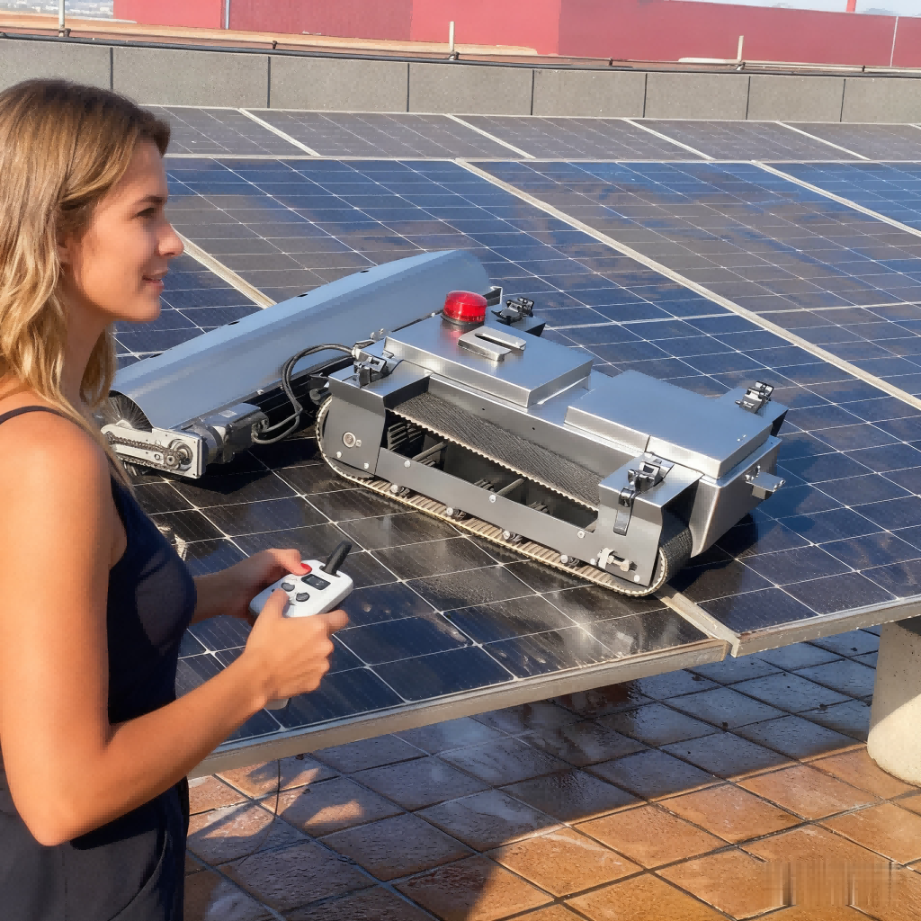 Solar Panel Cleaning Robot