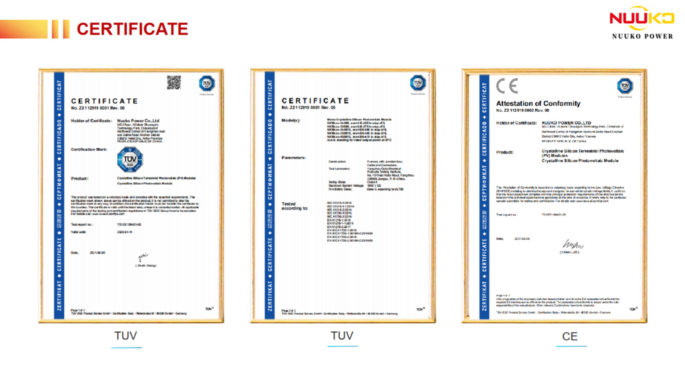Certificate 2